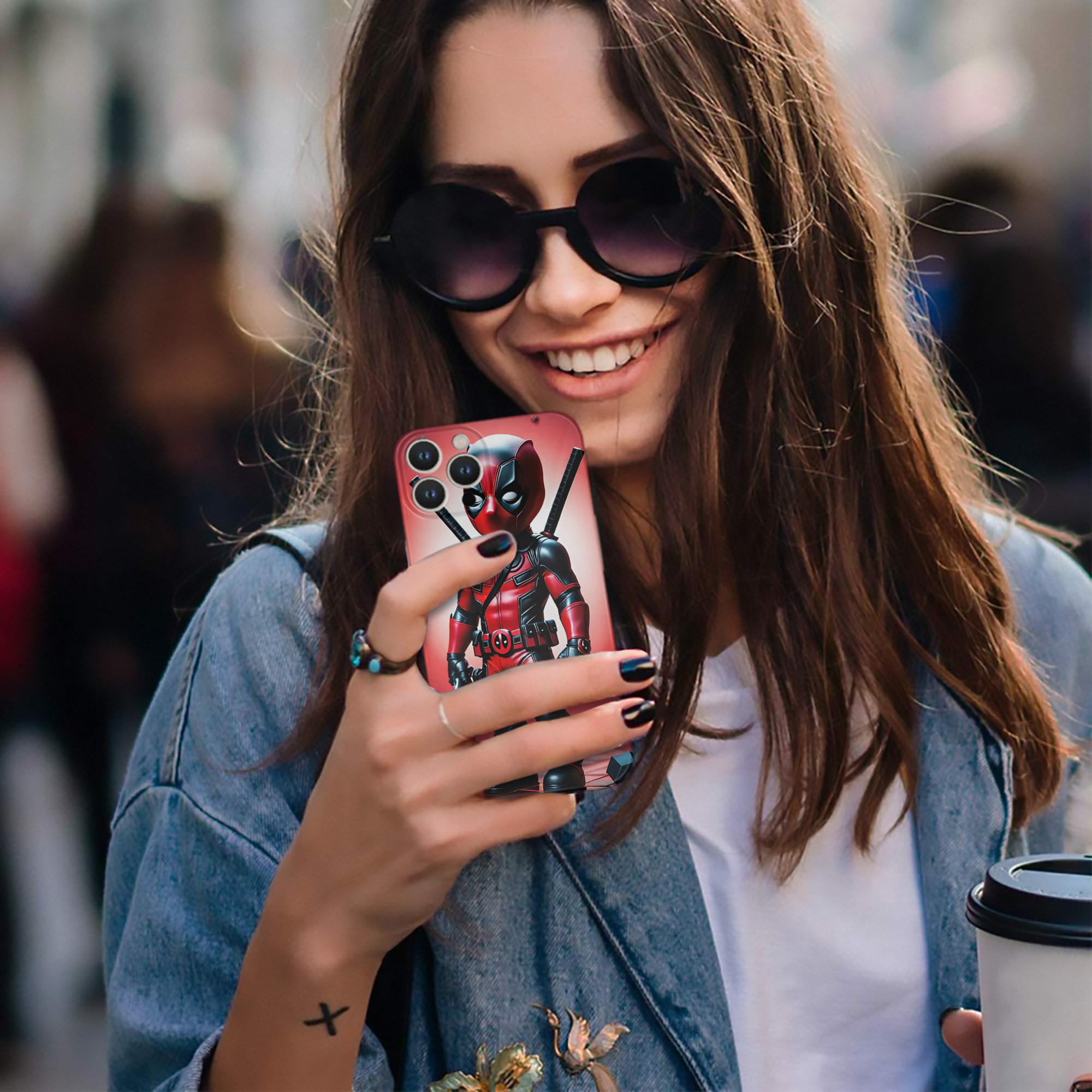 （画像用） Deadpool デッドプール 【iPhone 14シリーズ対応】ハードケース